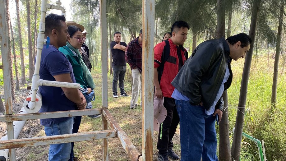 Project to improve water quality in Xochimilco, Mexico-City, Mexico, 30.10.23