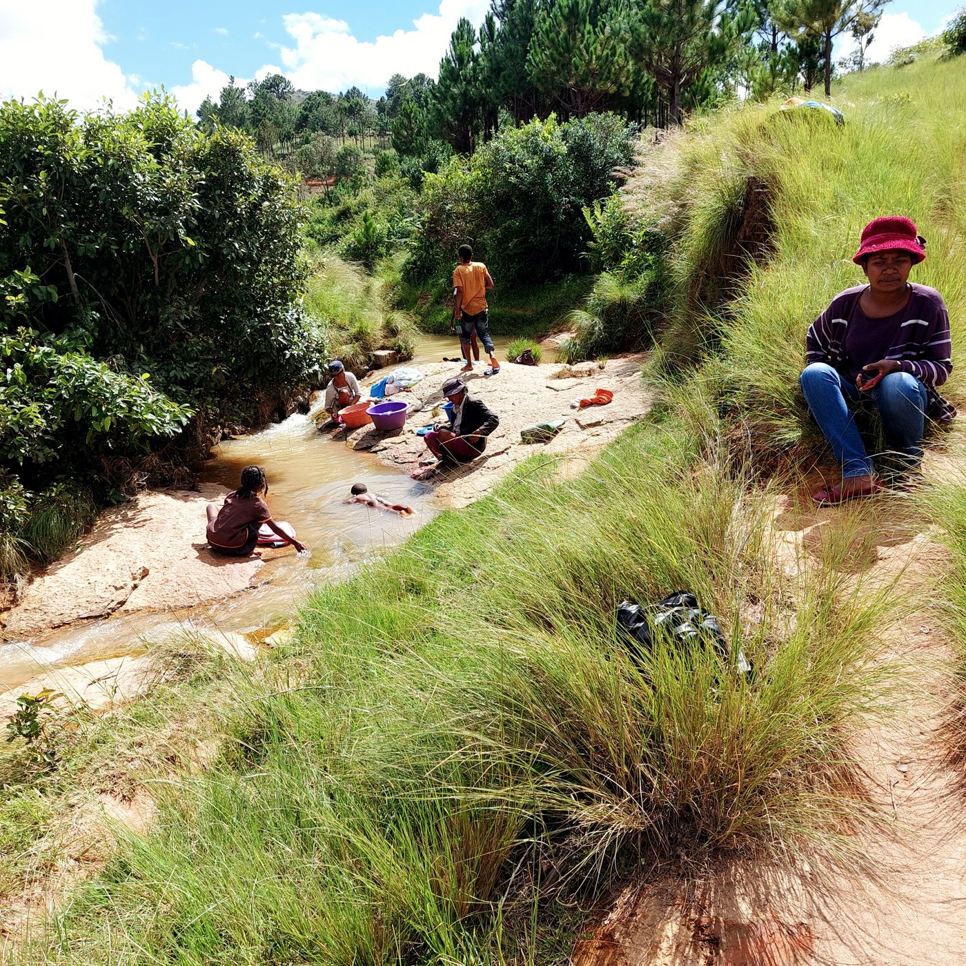 Study side in rural Madagascar