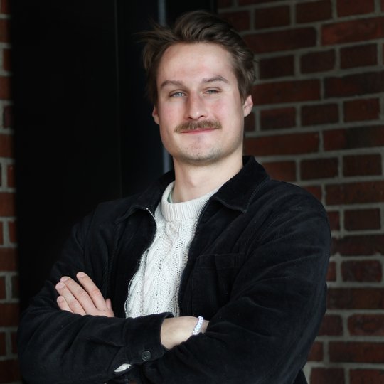 Aaron Remkes the data manager of the group