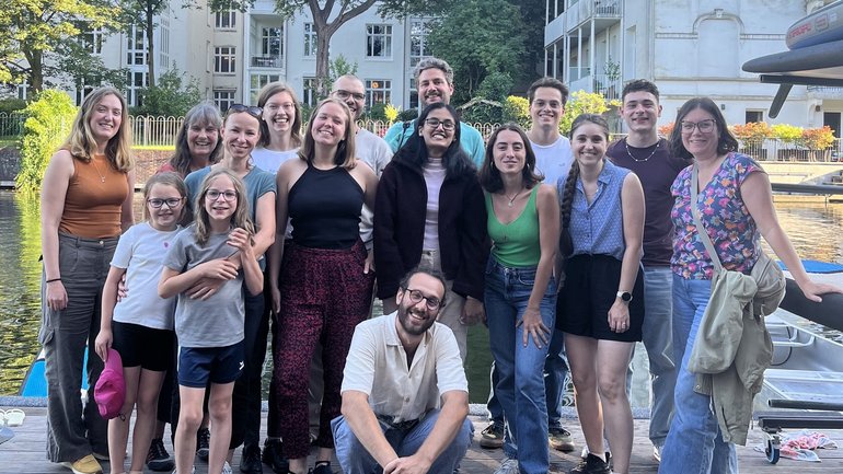 Team Strukturelle Virologie (2026) Group picture of the Rosenthal lab team from August 2026