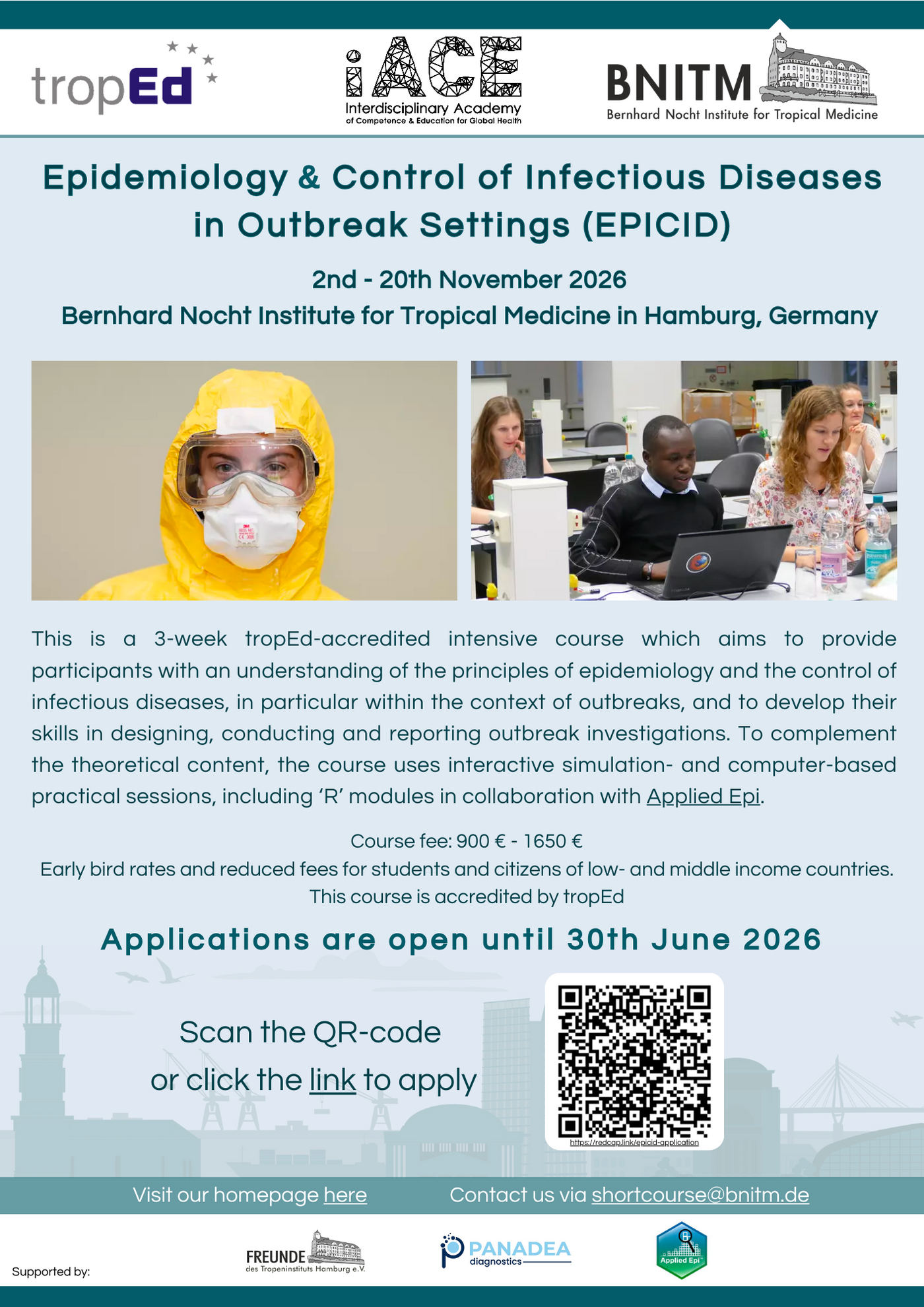 Fyler EPIDIC: Replicates the info displayed on this page