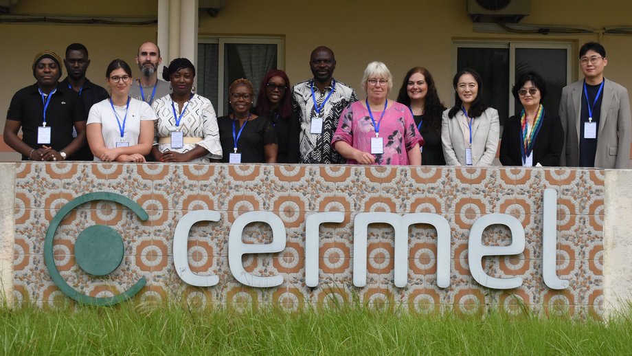 Gruppenfoto vorm CERMEL
