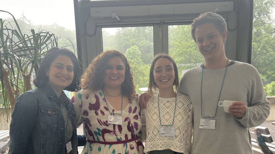 Group of researchers in a conference