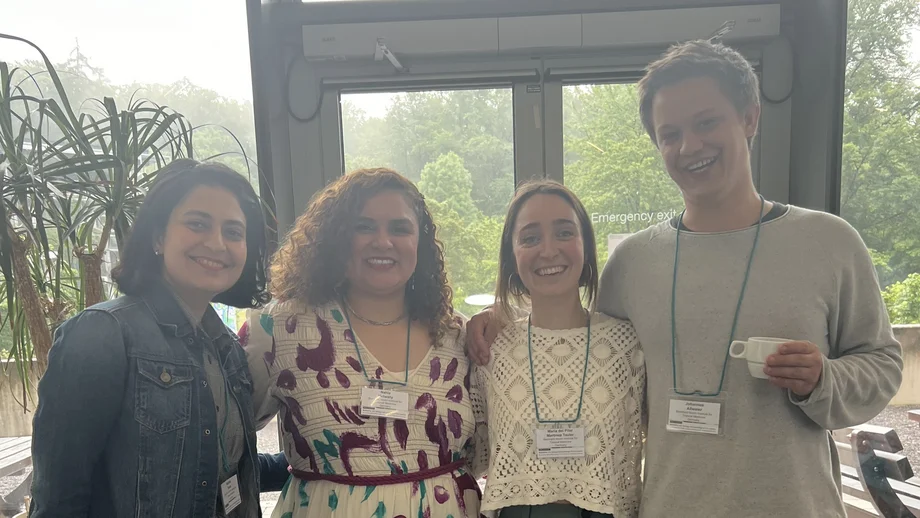 Group of researchers in a conference
