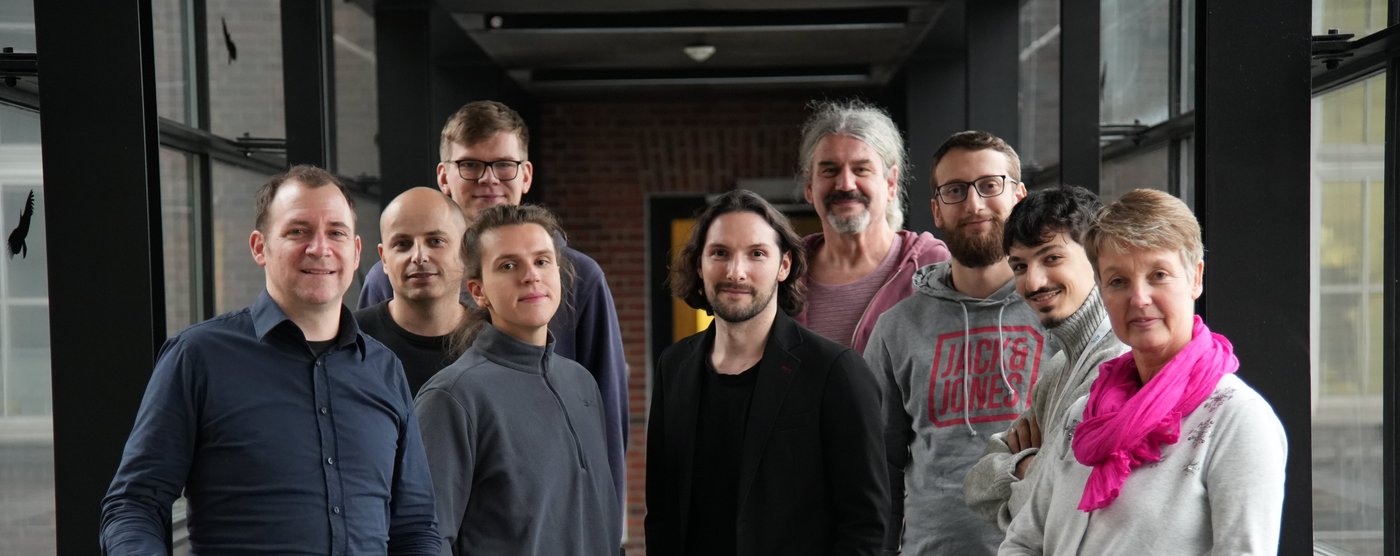 Group of friendly IT Employees