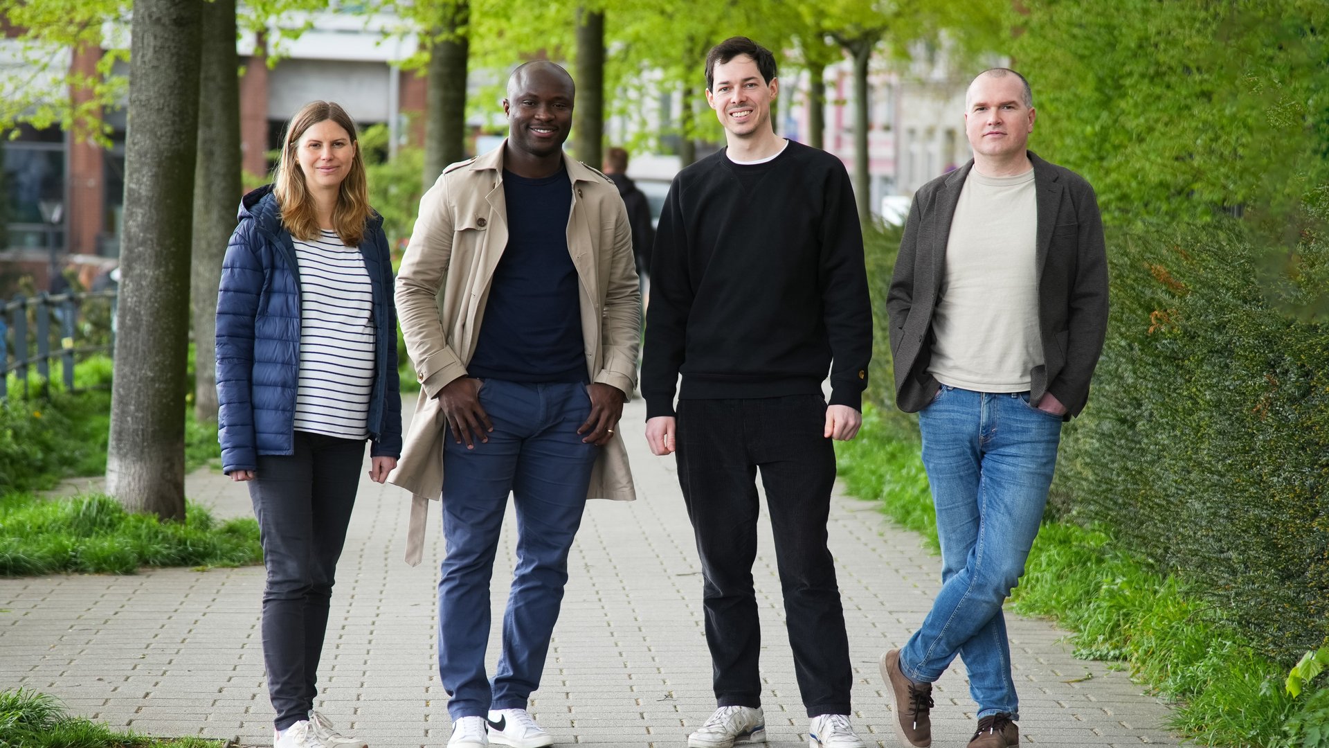 Picture shows group members of the Health Economics research group