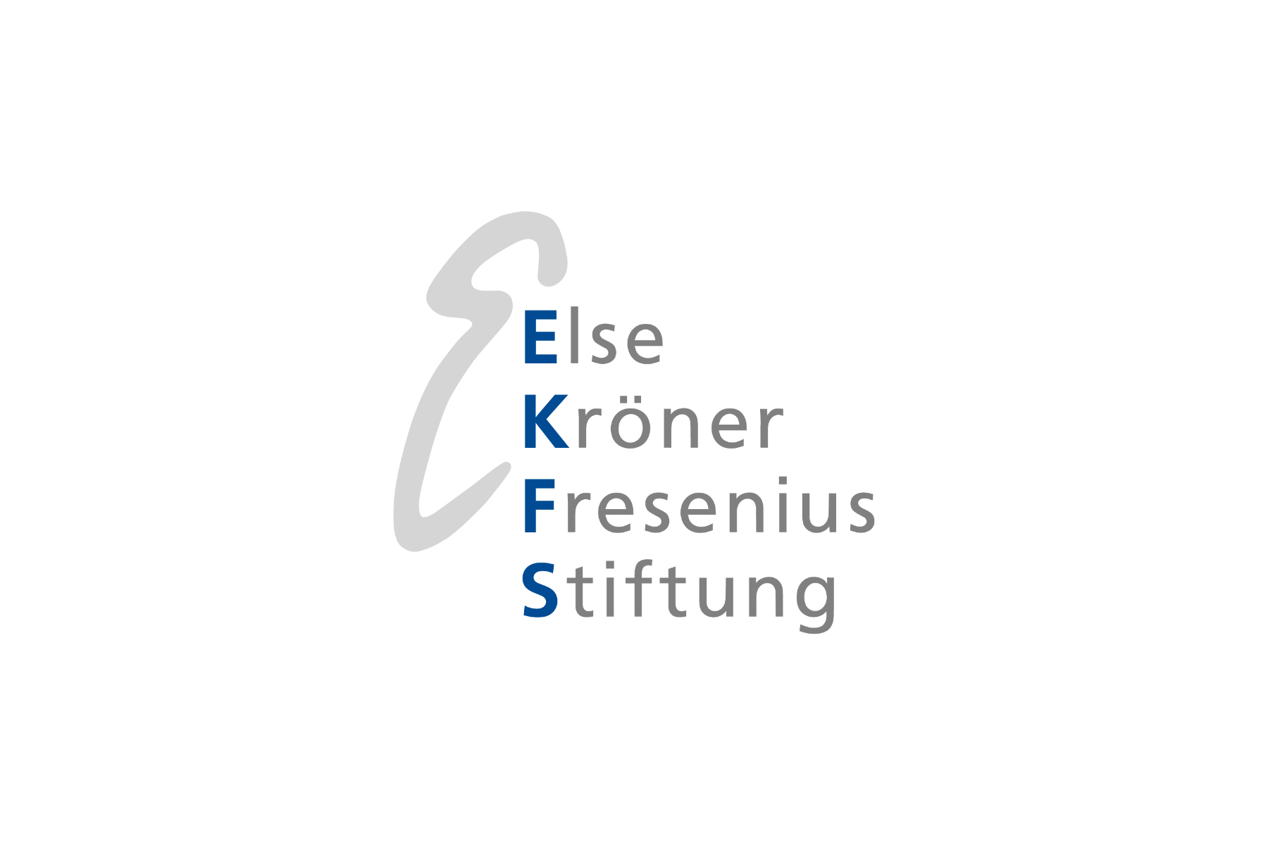 The picture shows the logo of the Else Kröner-Fresenius-Stiftung.
