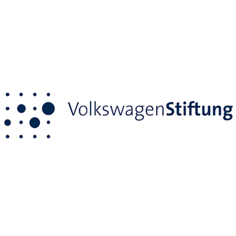 Logo Volkswagen Stiftung in dark blue letters