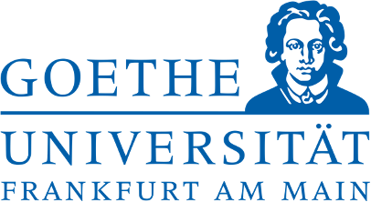 [Translate to English:] The picture shows the logo of the Goethe University in Frankfurt am Main.